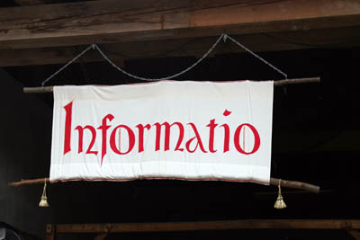 Informatio-Schild